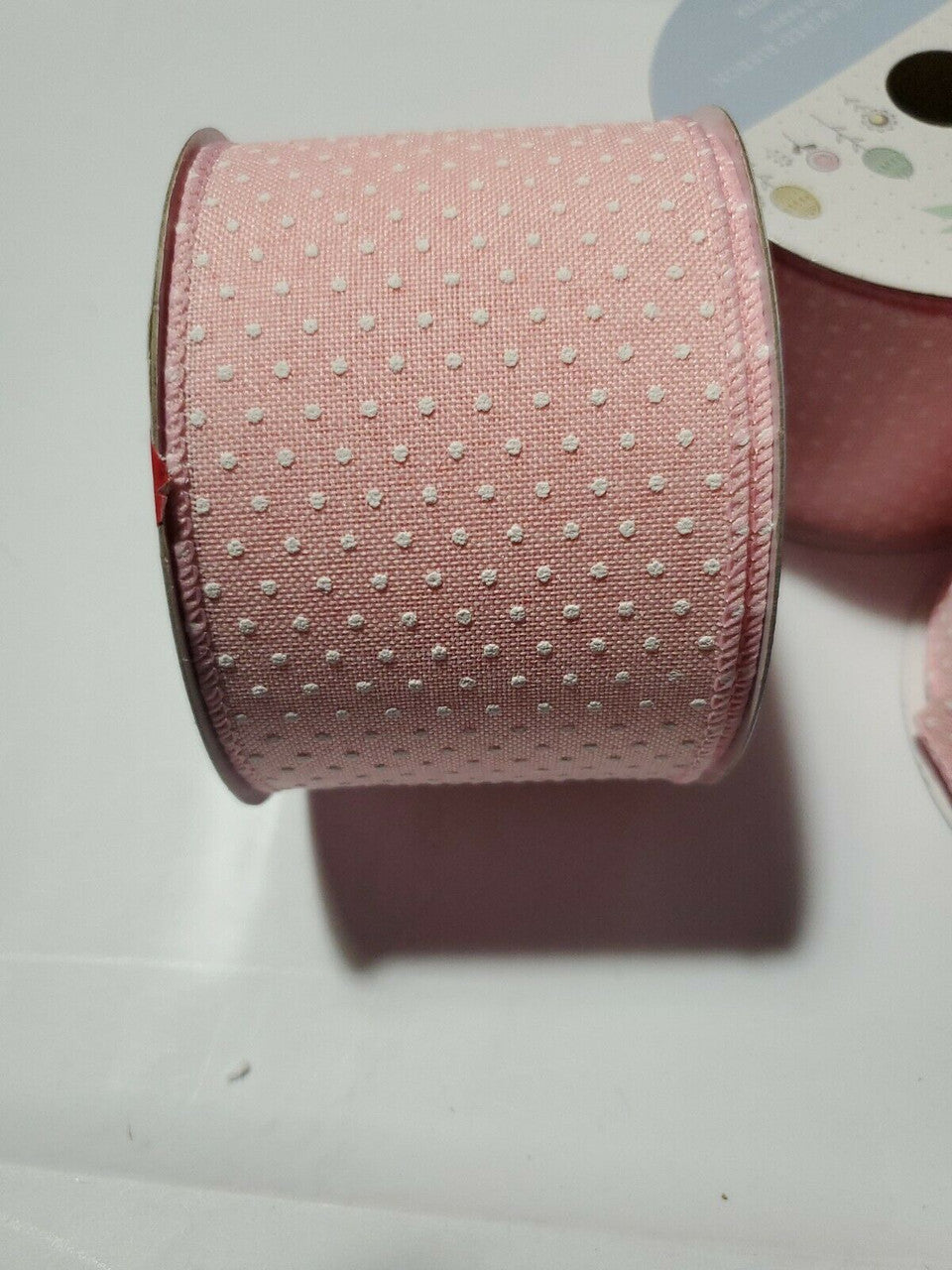 Bunny Boulevard Spring Collection Wire Ribbon Pink lot of 5  2.5" X 10yards