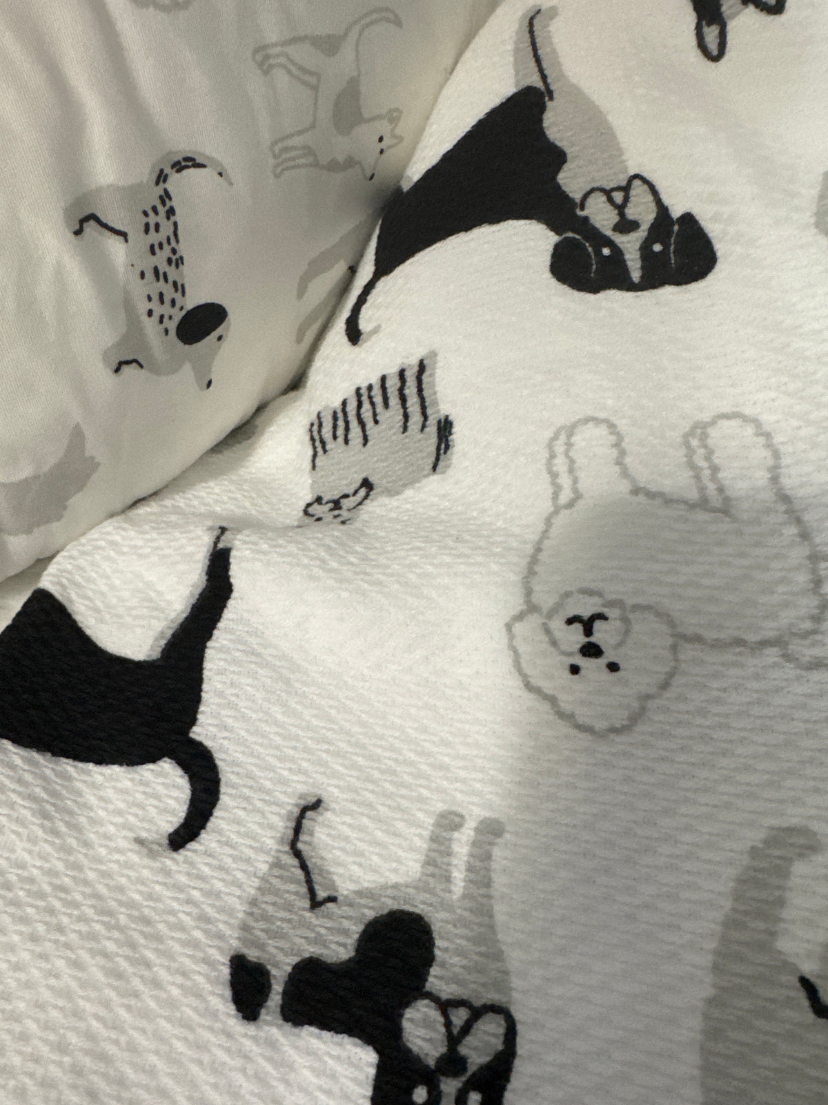 3pc Dog Design Kitchen Set – Towel, Oven Mitt & Pot Holder | 100% Cotton