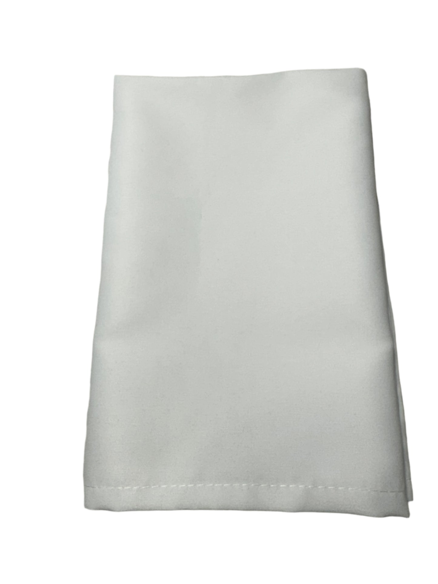 Polyester Napkins 18" x 18" 8 pcs Napkins White