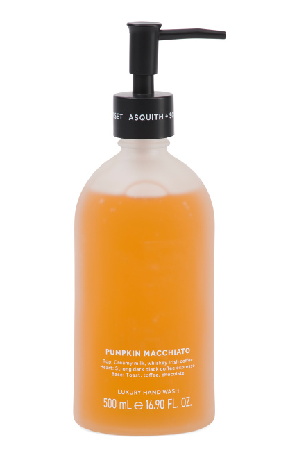 16.9oz Frosted Fall Pumpkin Macchiato Hand Wash | Luxury Scented Soap, Moisturizing, Seasonal Skincare