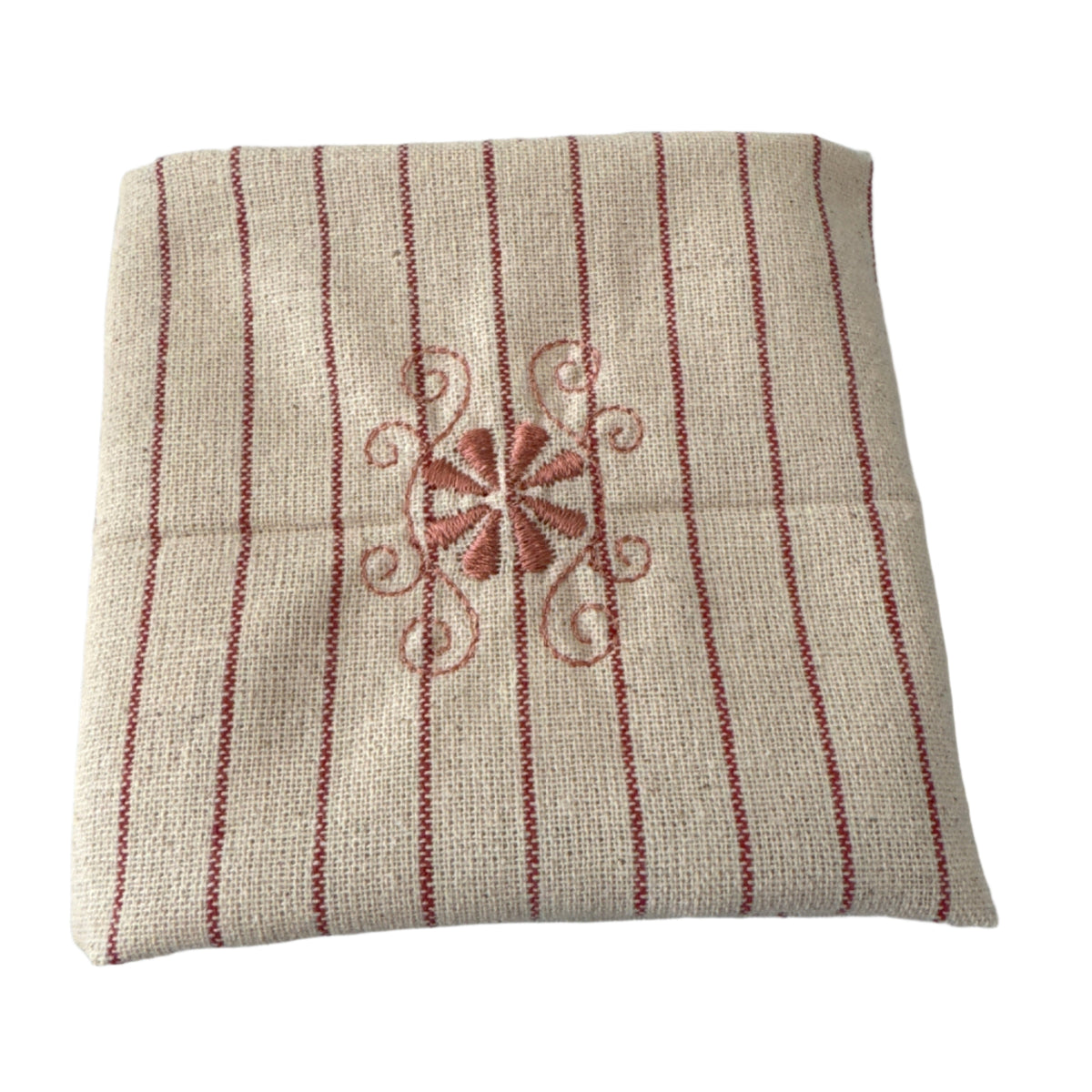 Napkins 100% unbleached cotton 12" x 12" 6 pack Design A